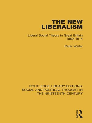 cover image of The New Liberalism
